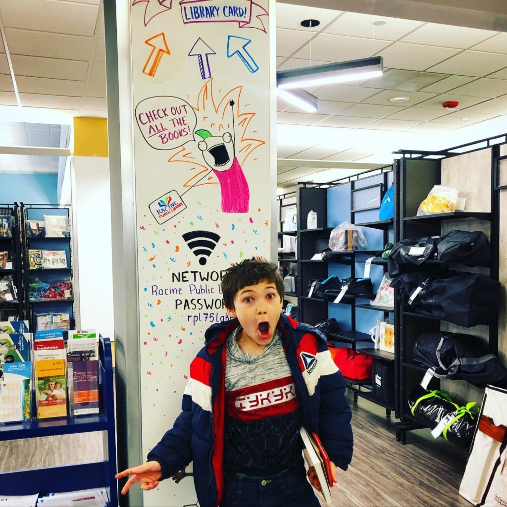 At the RPL Beyond Books area